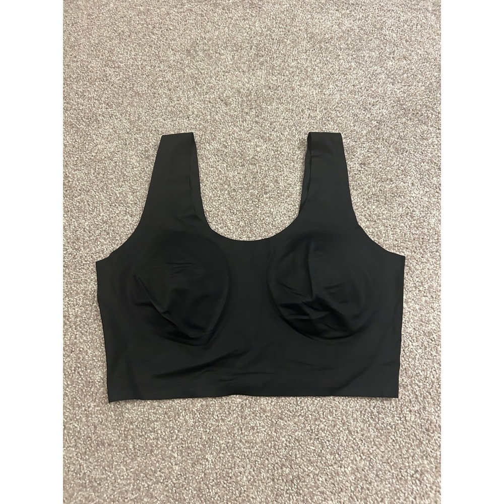 Victoria's Secret Seamless Bralette Women Medium Black Excellent Wireless Bra
